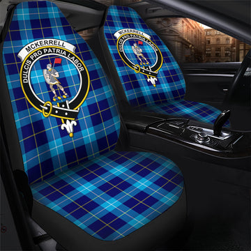 McKerrell Tartan Car Seat Cover with Family Crest - Tartan Vibes Clothing