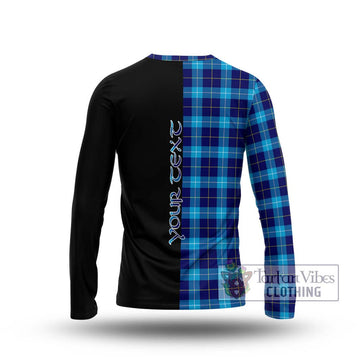 McKerrell Tartan Long Sleeve T-Shirt with Family Crest and Half Of Me Style - Tartan Vibes Clothing