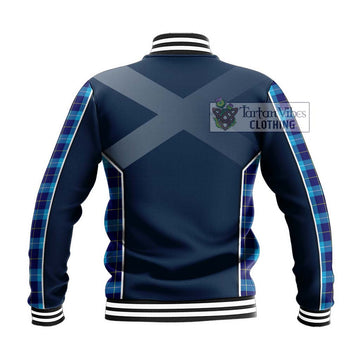 McKerrell Tartan Baseball Jacket with Family Crest and Lion Rampant Vibes Sport Style - Tartan Vibes Clothing