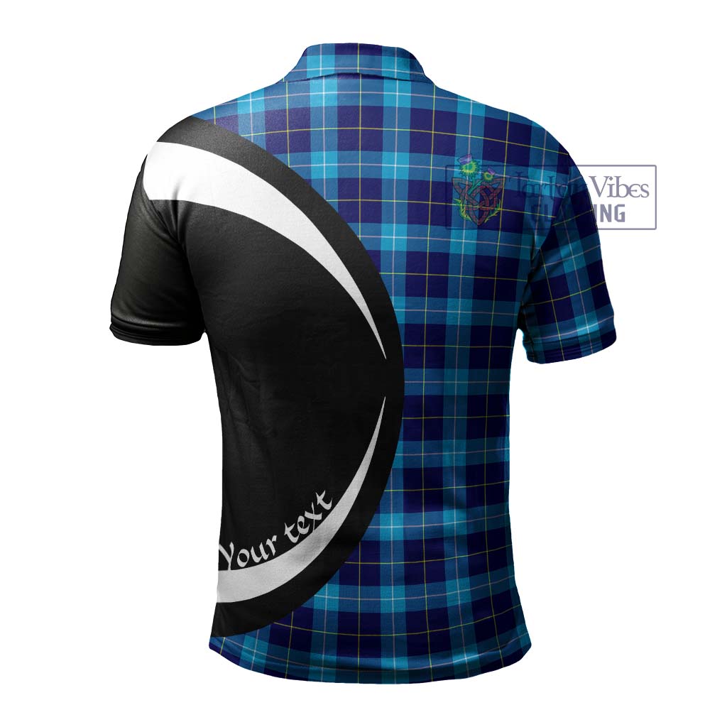 McKerrell Tartan Men's Polo Shirt with Family Crest Circle Style - Tartan Vibes Clothing