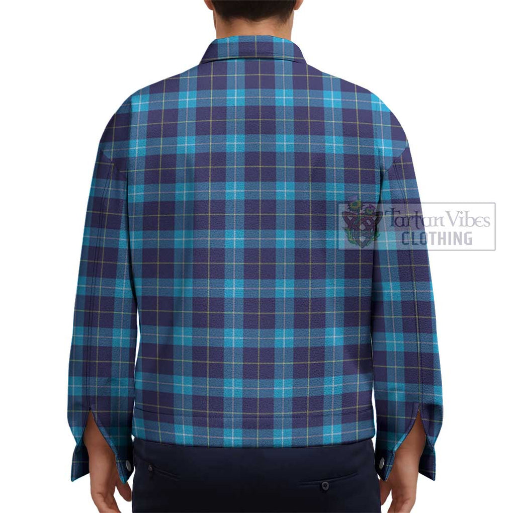 McKerrell Tartan Unisex Lapel Cotton Jacket - Tartan Vibes Clothing