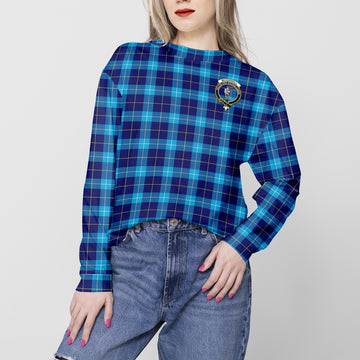 McKerrell Tartan Sweatshirt with Family Crest - Tartan Vibes Clothing