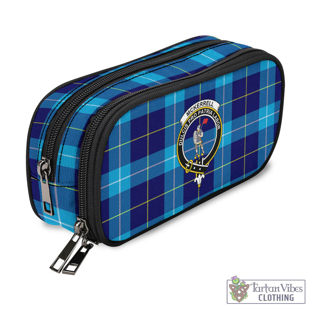 McKerrell Tartan Pen and Pencil Case with Family Crest - Tartan Vibes Clothing