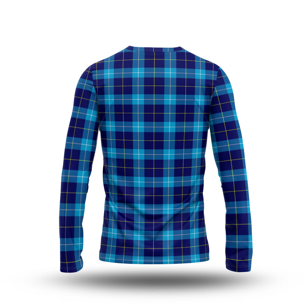 McKerrell Tartan Long Sleeve T-Shirt with Family Crest - Tartan Vibes Clothing