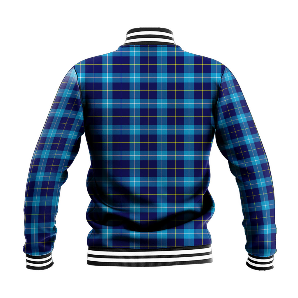 McKerrell Tartan Baseball Jacket with Family Crest - Tartan Vibes Clothing
