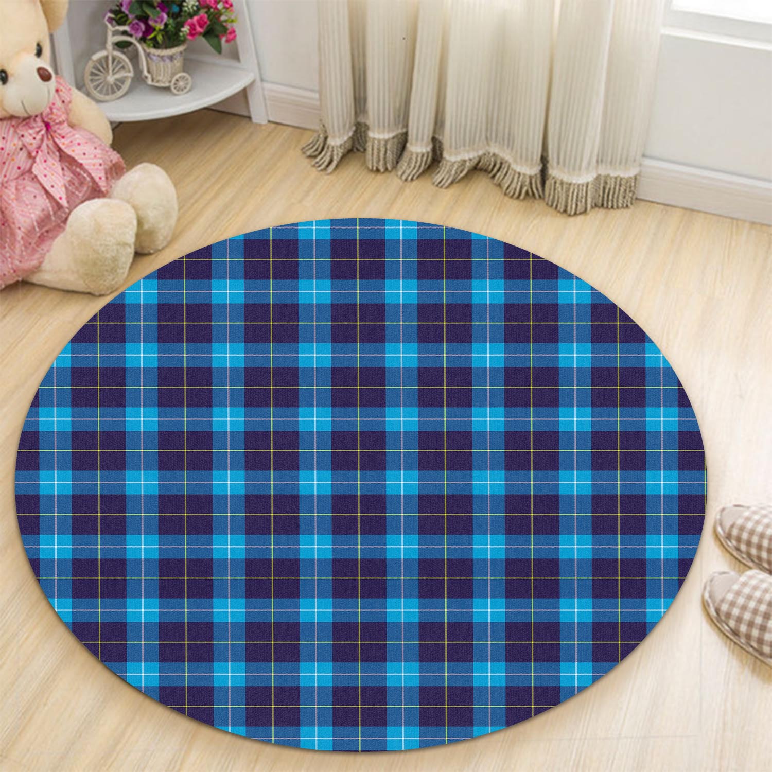 McKerrell Tartan Round Rug - Tartan Vibes Clothing