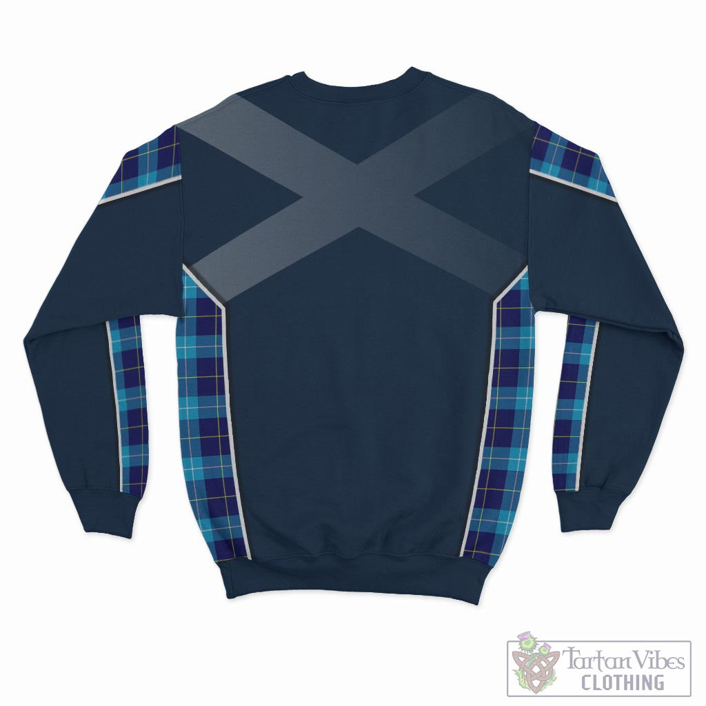 McKerrell Tartan Sweatshirt with Family Crest and Scottish Thistle Vibes Sport Style - Tartan Vibes Clothing