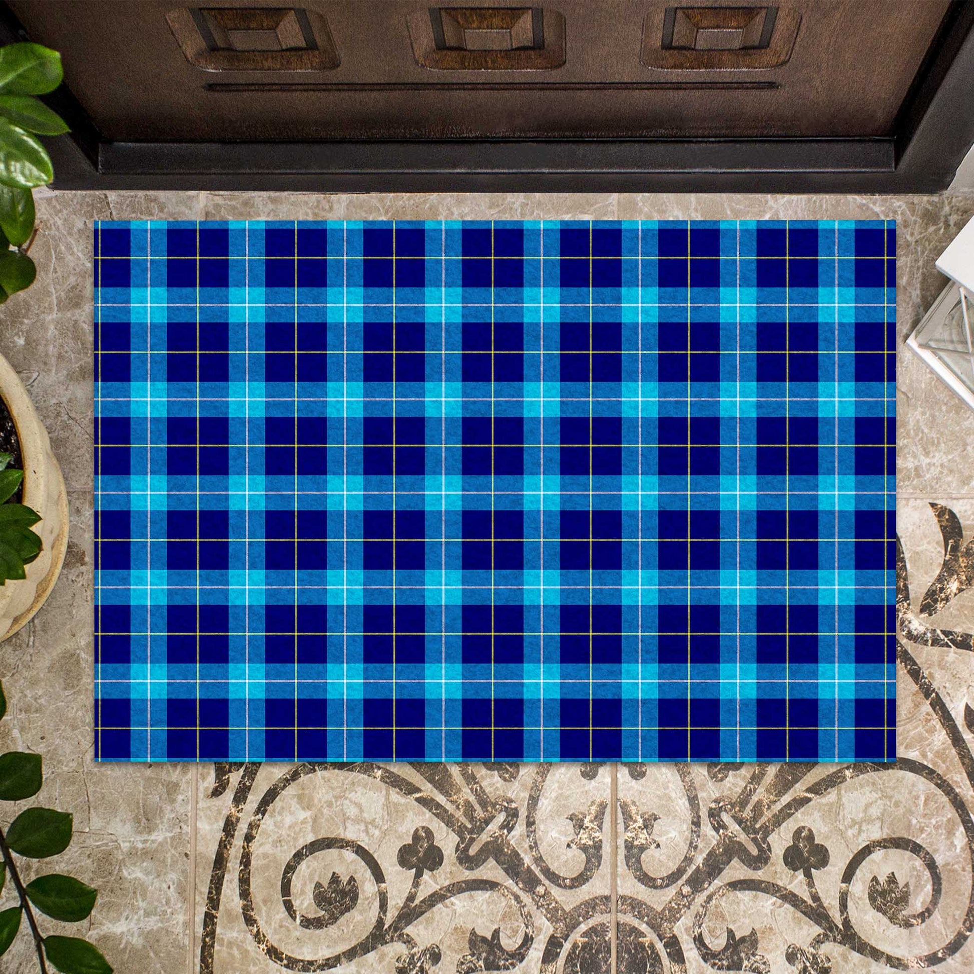 McKerrell Tartan Rubber Doormat - Tartan Vibes Clothing