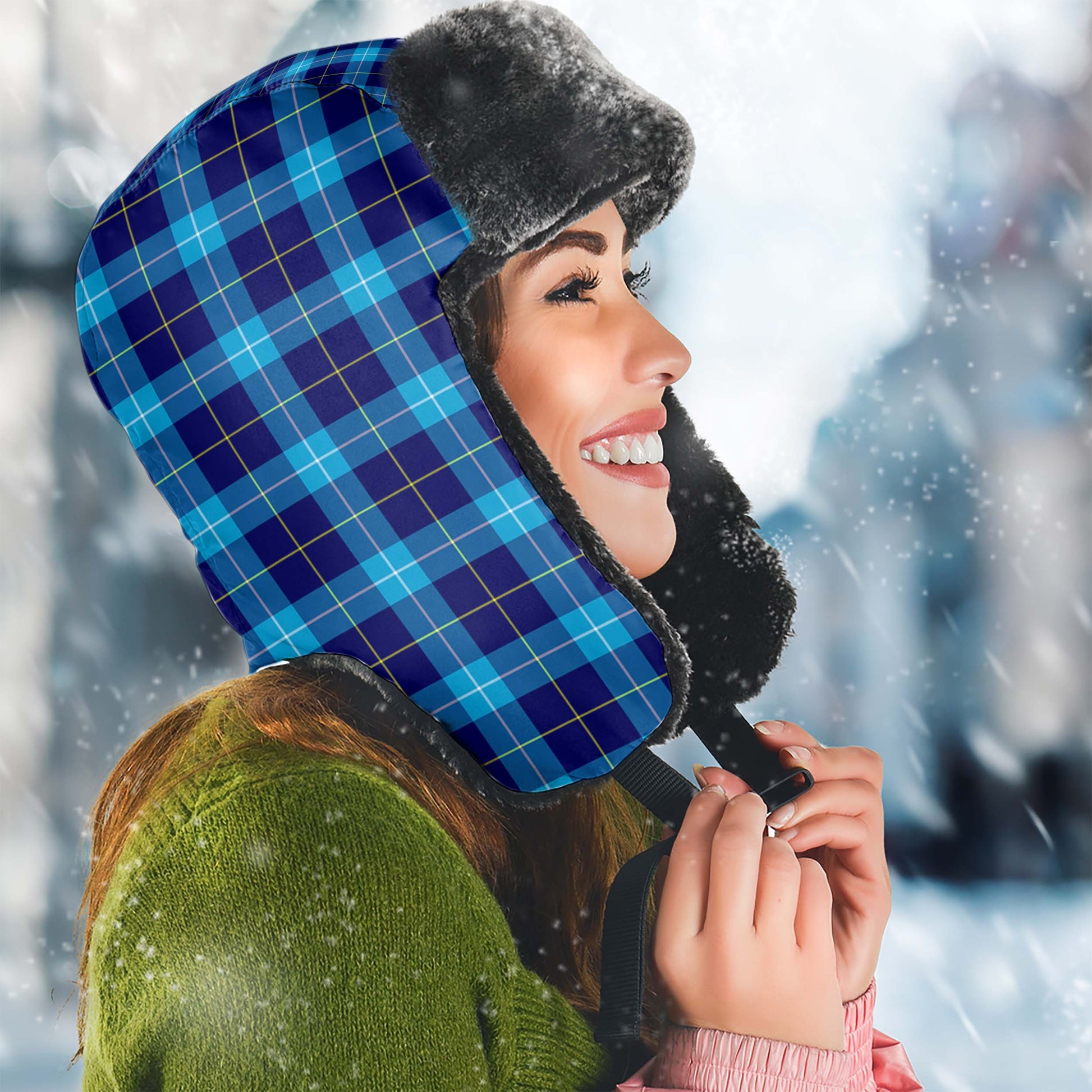 McKerrell Tartan Winter Trapper Hat - Tartan Vibes Clothing