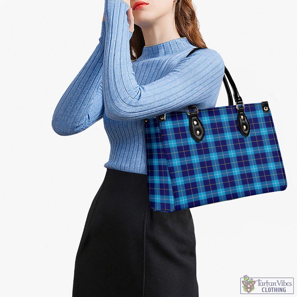 McKerrell Tartan Luxury Leather Handbags - Tartan Vibes Clothing