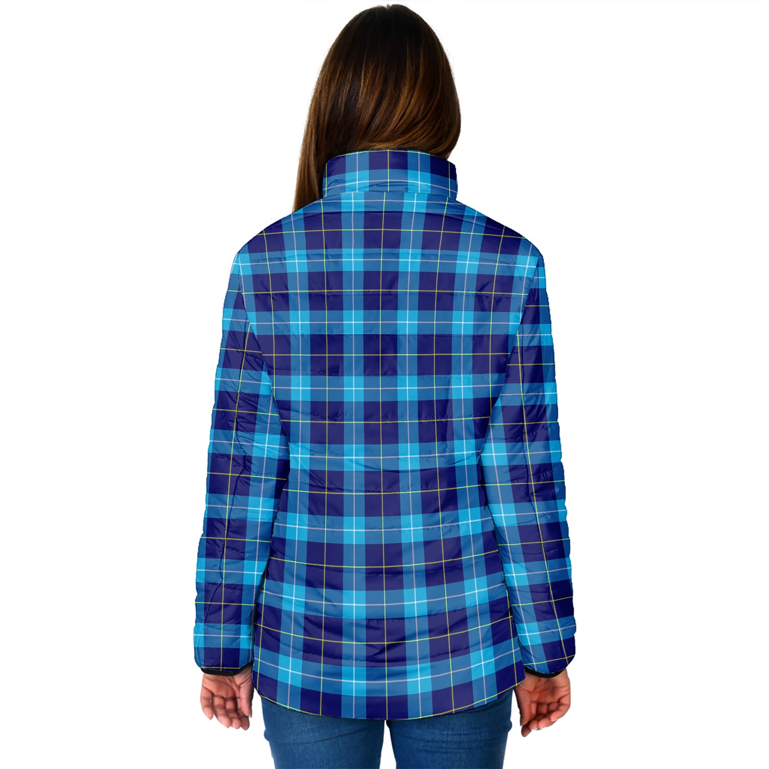 McKerrell Tartan Padded Jacket with Family Crest - Tartan Vibes Clothing