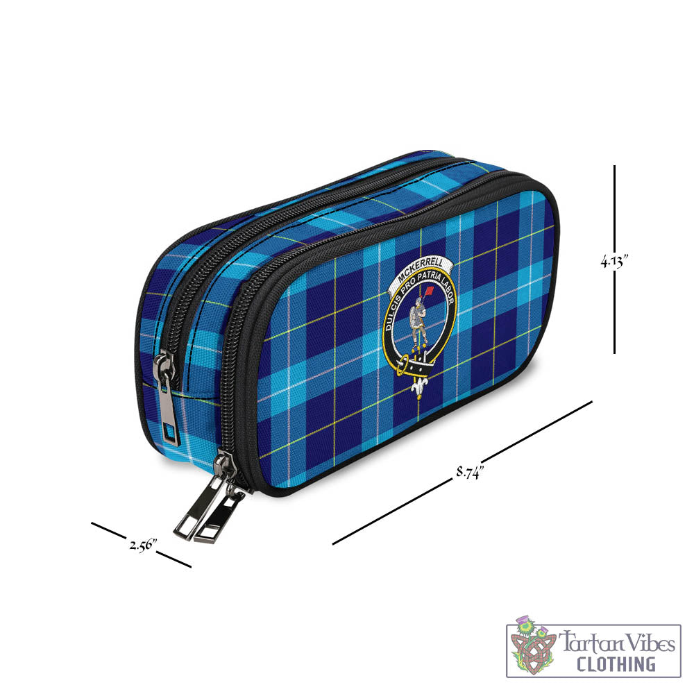 McKerrell Tartan Pen and Pencil Case with Family Crest - Tartan Vibes Clothing