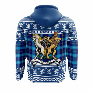 McKerrell Clan Tartan Crest Christmas Hoodie Coat of Arms Funny Style