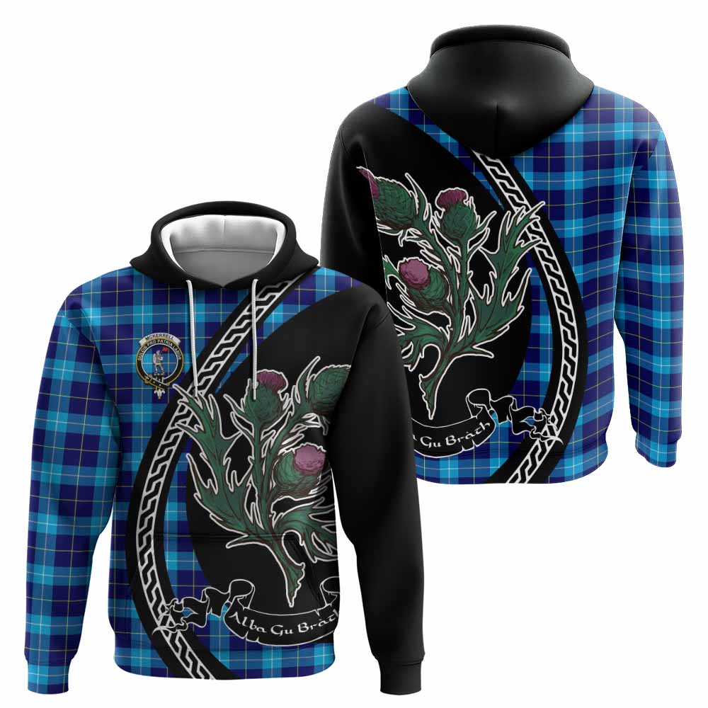 McKerrell Family Crest Tartan Hoodie Alba Thistle Inspired - Tartan Vibes Clothing