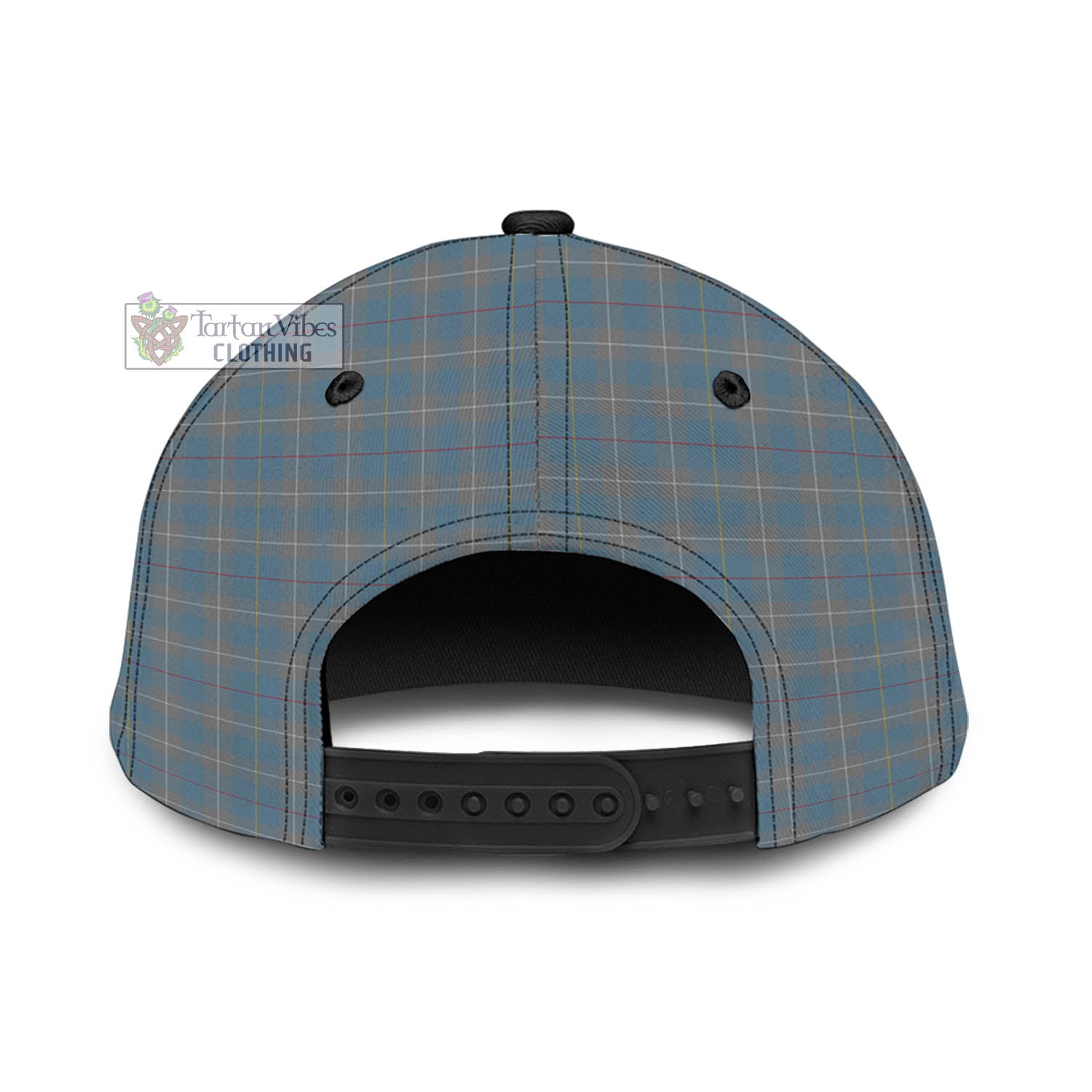 Tartan Vibes Clothing McKerrell of Hillhouse Dress Tartan Classic Cap with Family Crest In Me Style