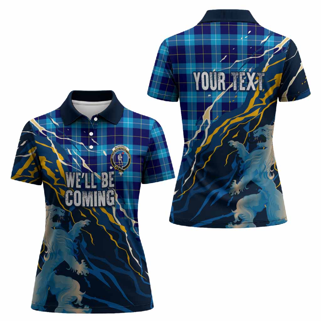 McKerrell Scotland Tartan Women Polo Shirt WC2026 Football - We'll Be Coming