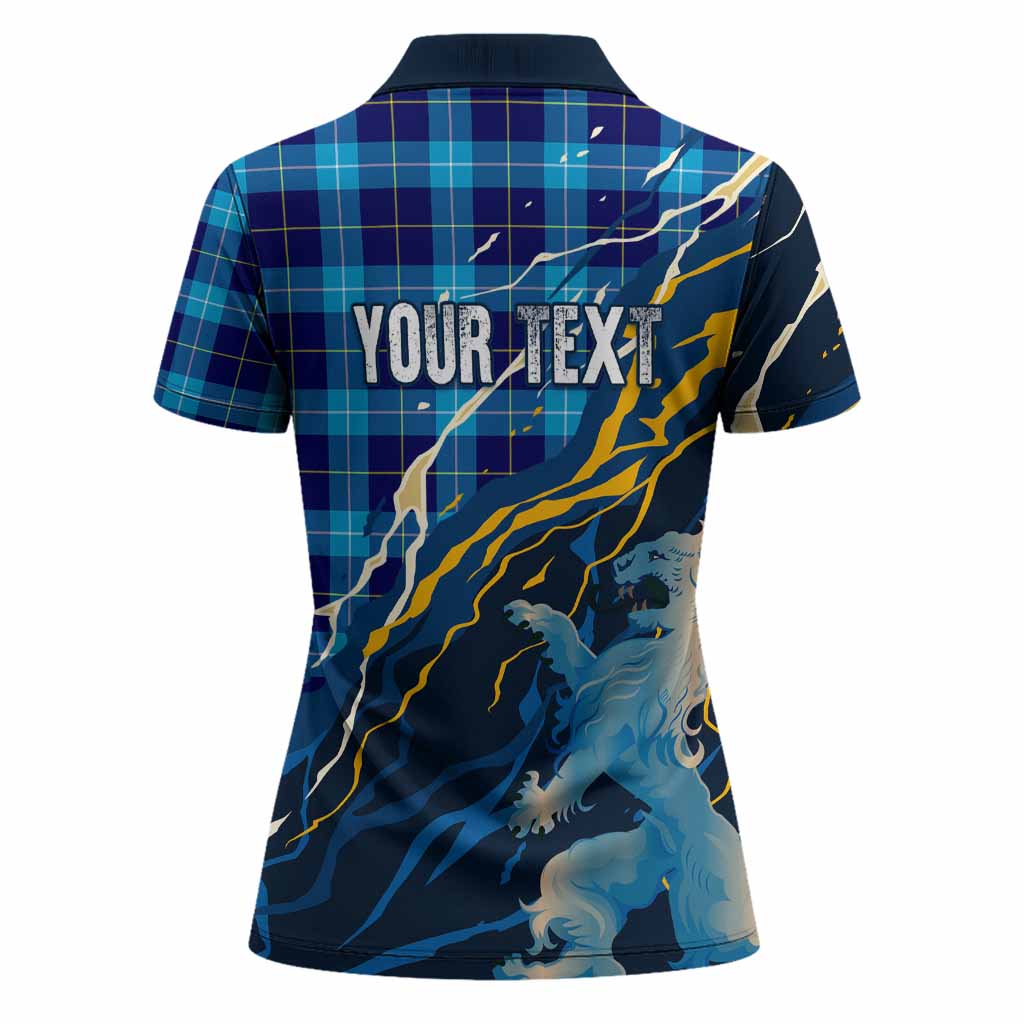 McKerrell Scotland Tartan Women Polo Shirt WC2026 Football - We'll Be Coming