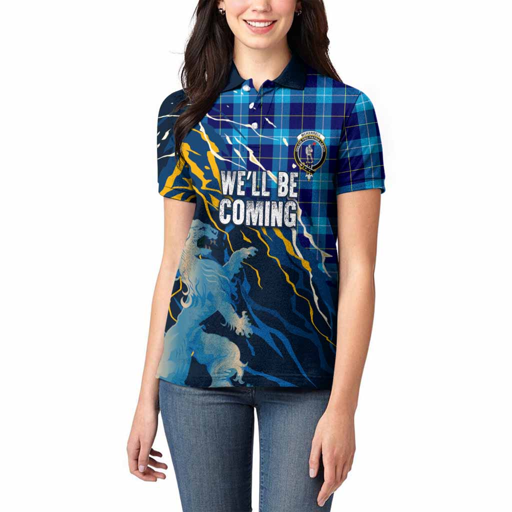McKerrell Scotland Tartan Women Polo Shirt WC2026 Football - We'll Be Coming