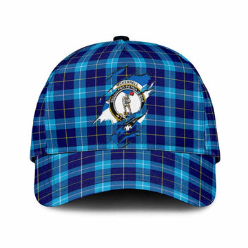 McKerrell Tartan Classic Cap with Family Crest In Me Style