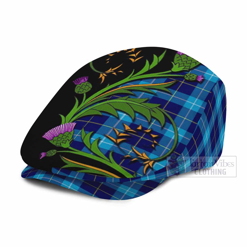 McKerrell Tartan Flat Cap, Jeff Cap Scottish Thistle Pride Heritage Art - Tartan Vibes Clothing