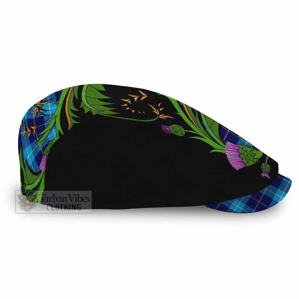 McKerrell Tartan Flat Cap, Jeff Cap Scottish Thistle Pride Heritage Art - Tartan Vibes Clothing