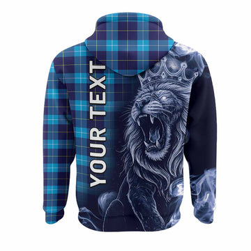 McKerrell Tartan Hoodie Roaring Lion Heritage