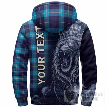 McKerrell Tartan Sherpa Hoodie Roaring Lion Heritage