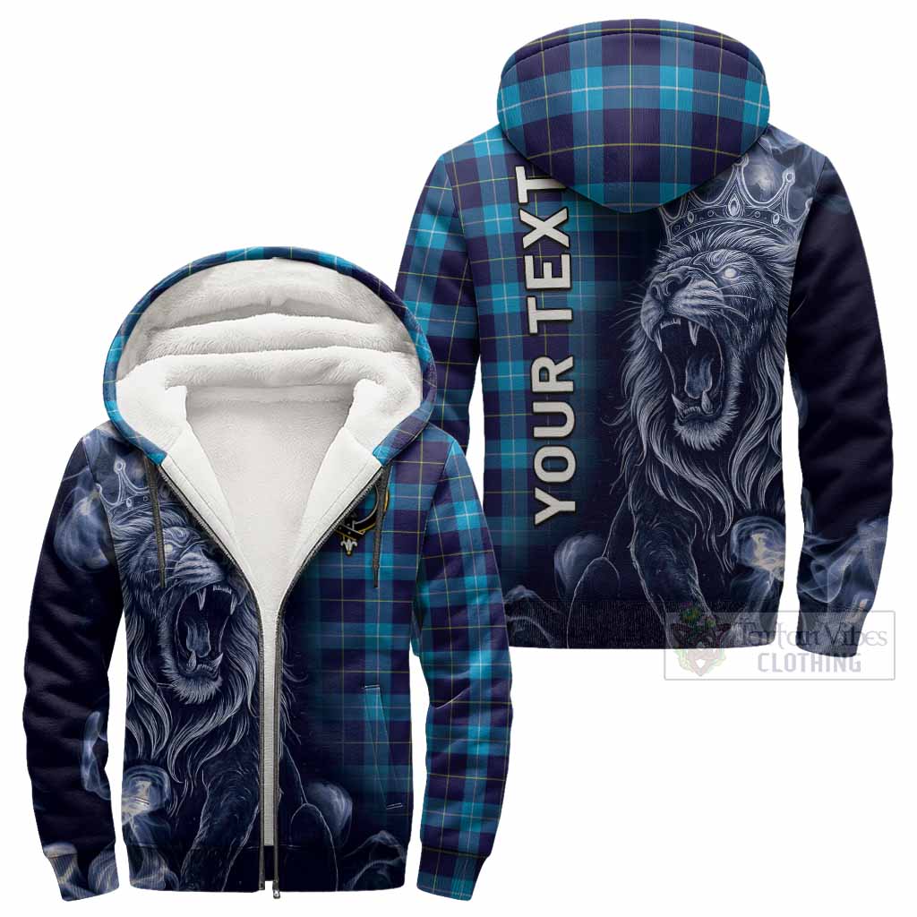 McKerrell Tartan Sherpa Hoodie Roaring Lion Heritage