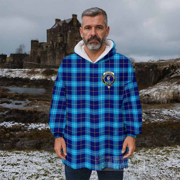 McKerrell Tartan Wearable Blanket with Family Crest - Tartan Vibes Clothing