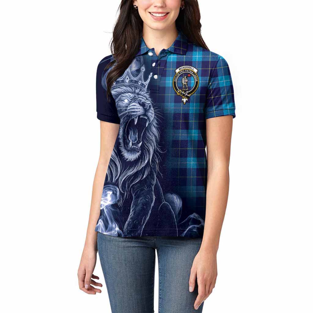 McKerrell Tartan Women Polo Shirt Roaring Lion Heritage
