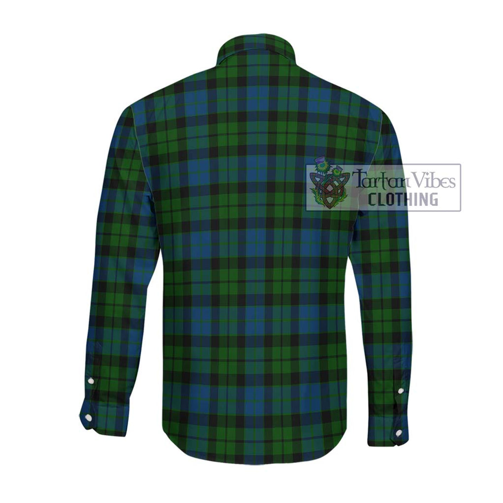 McKie Tartan Long Sleeve Button Shirt with Family Crest DNA In Me Style - Tartanvibesclothing Shop