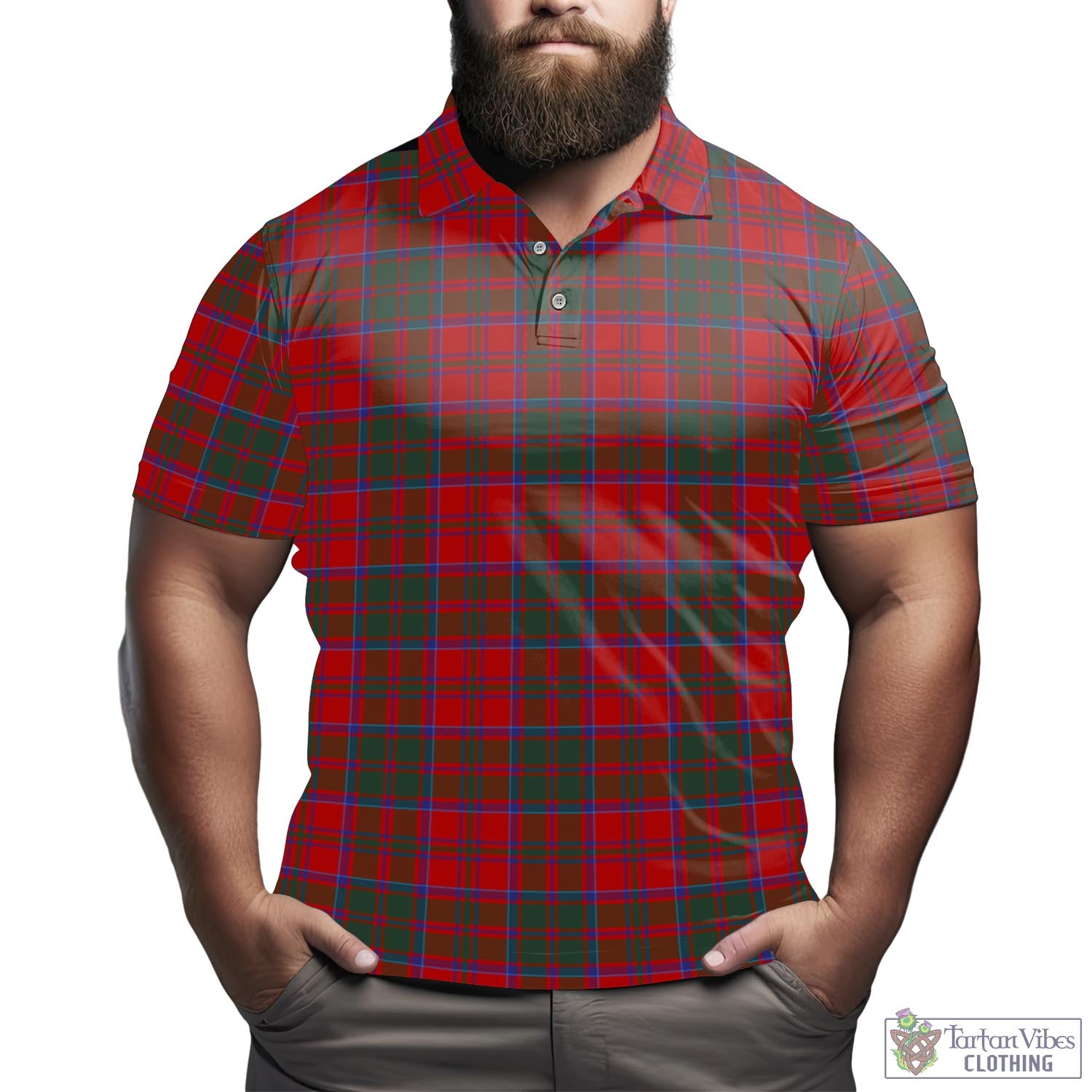McKillop Tartan Mens Polo Shirt Kid - Tartan Vibes Clothing