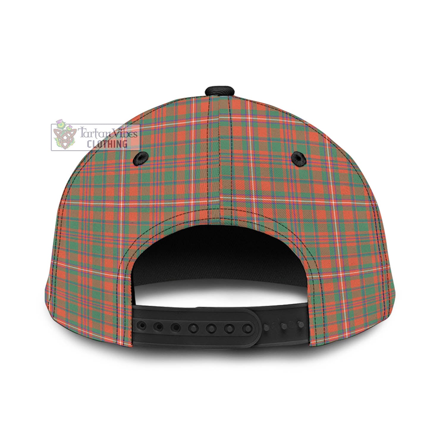 Tartan Vibes Clothing McKinnon Ancient Tartan Classic Cap with Family Crest In Me Style