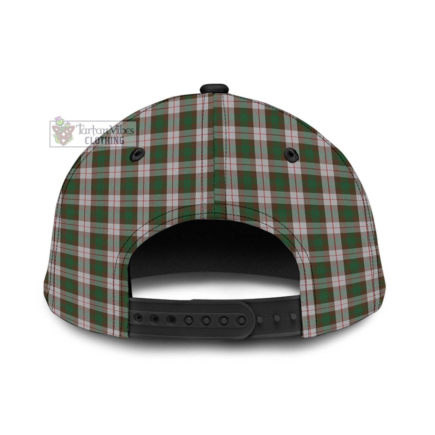 Tartan Vibes Clothing McKinnon Dress Tartan Classic Cap with Family Crest In Me Style