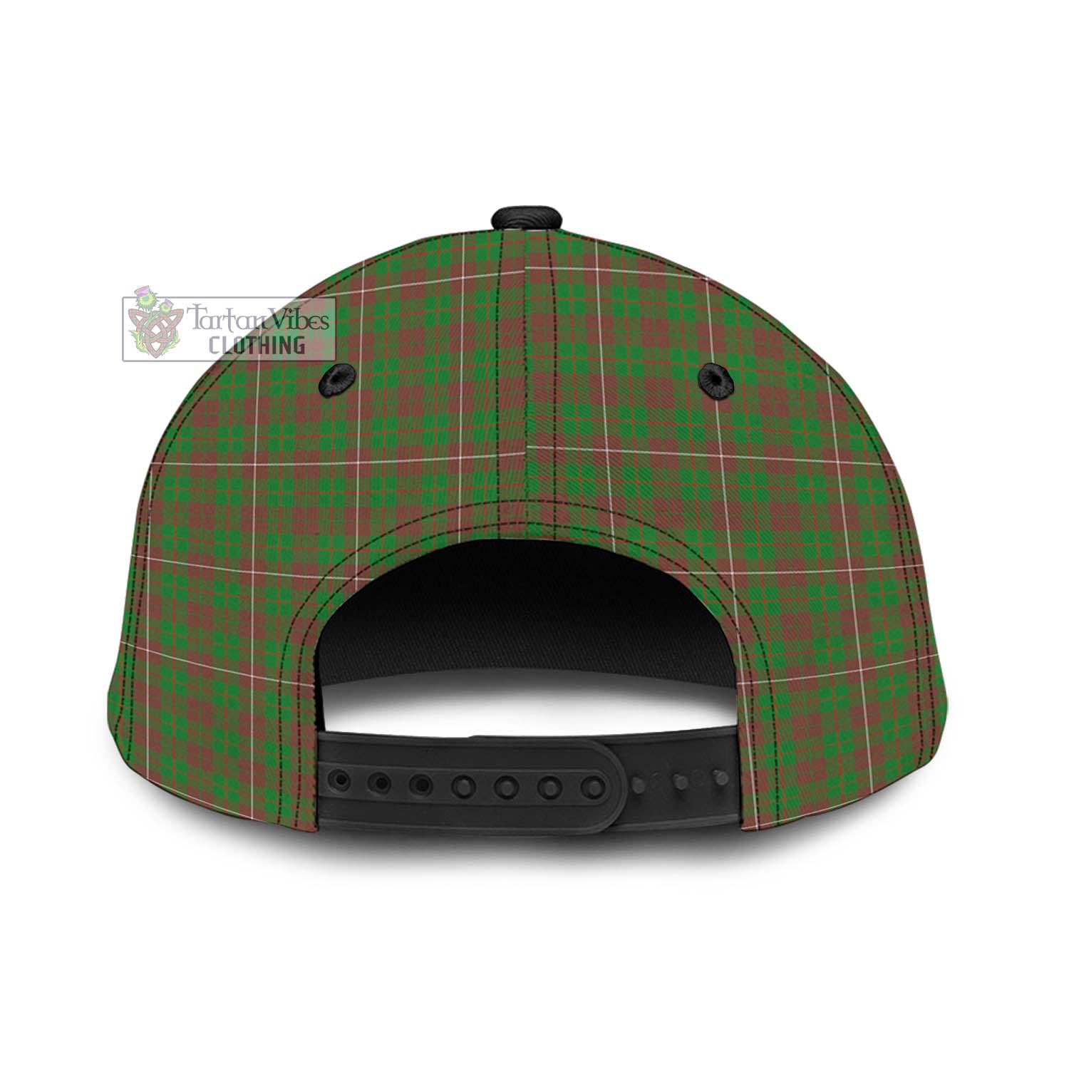 Tartan Vibes Clothing McKinnon Hunting Modern Tartan Classic Cap with Family Crest In Me Style
