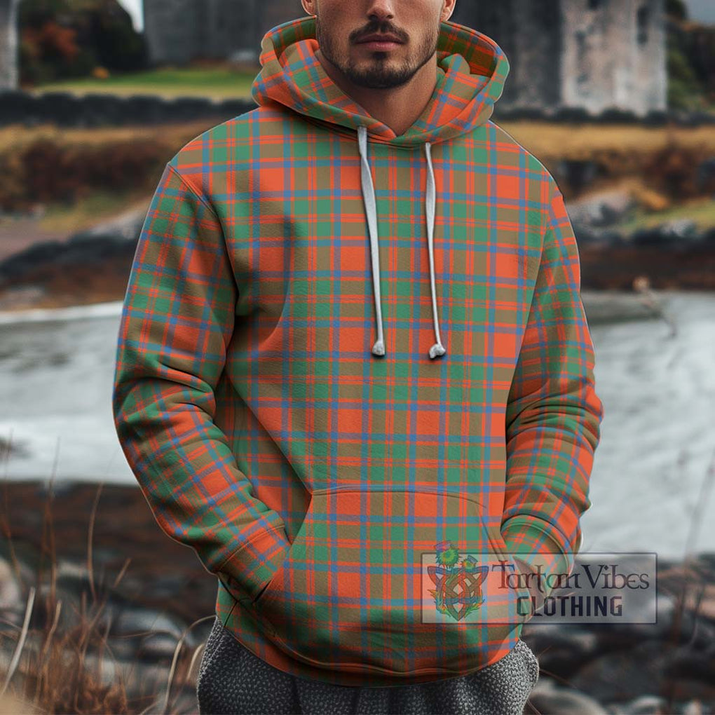 McKintosh Ancient Tartan Cotton Hoodie Zip Hoodie - Tartan Vibes Clothing