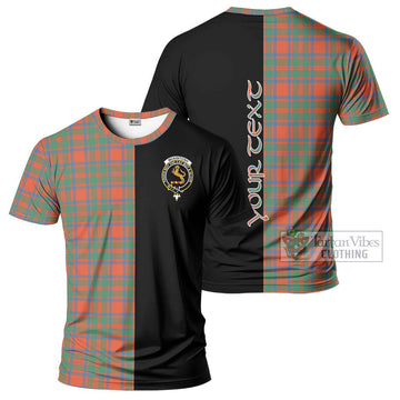 McKintosh Ancient Tartan T-Shirt with Family Crest and Half Of Me Style Kid's Shirt - Tartan Vibes Clothing
