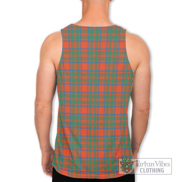 McKintosh Ancient Tartan Men's Tank Top with Family Crest DNA In Me Style - Tartan Vibes Clothing