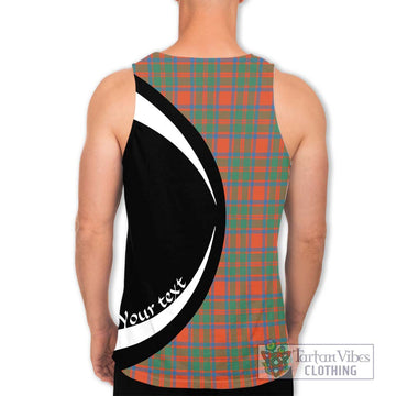 McKintosh Ancient Tartan Men's Tank Top with Family Crest Circle Style - Tartan Vibes Clothing
