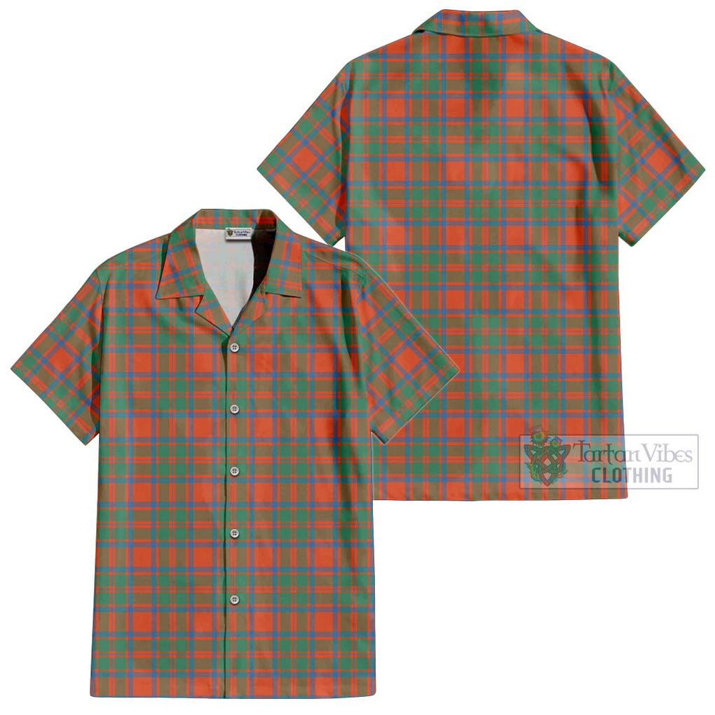 McKintosh Ancient Tartan Cotton Hawaiian Shirt - Tartan Vibes Clothing