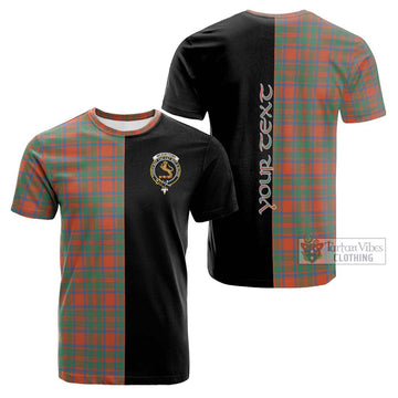 McKintosh Ancient Tartan Cotton T-shirt with Family Crest and Half Of Me Style Kid's Shirt - Tartan Vibes Clothing