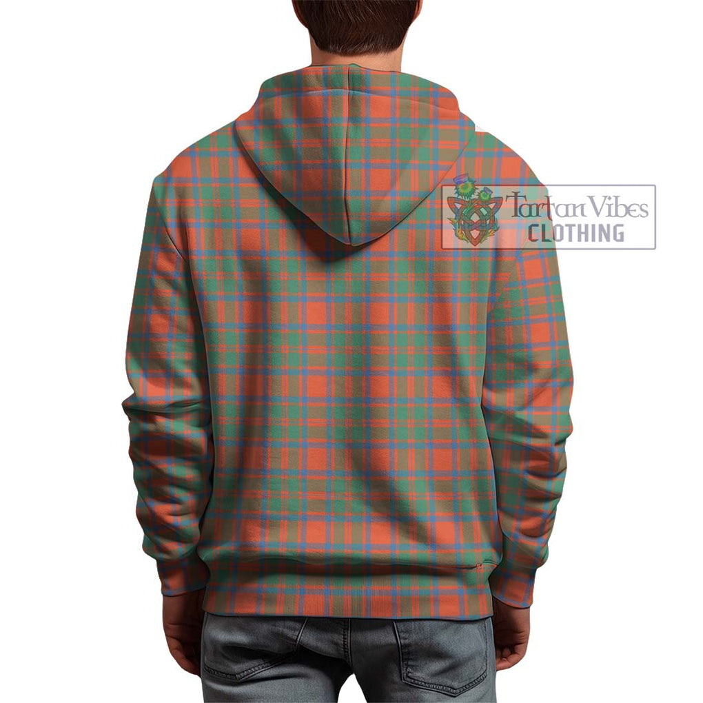 McKintosh Ancient Tartan Hoodie with Family Crest DNA In Me Style - Tartan Vibes Clothing