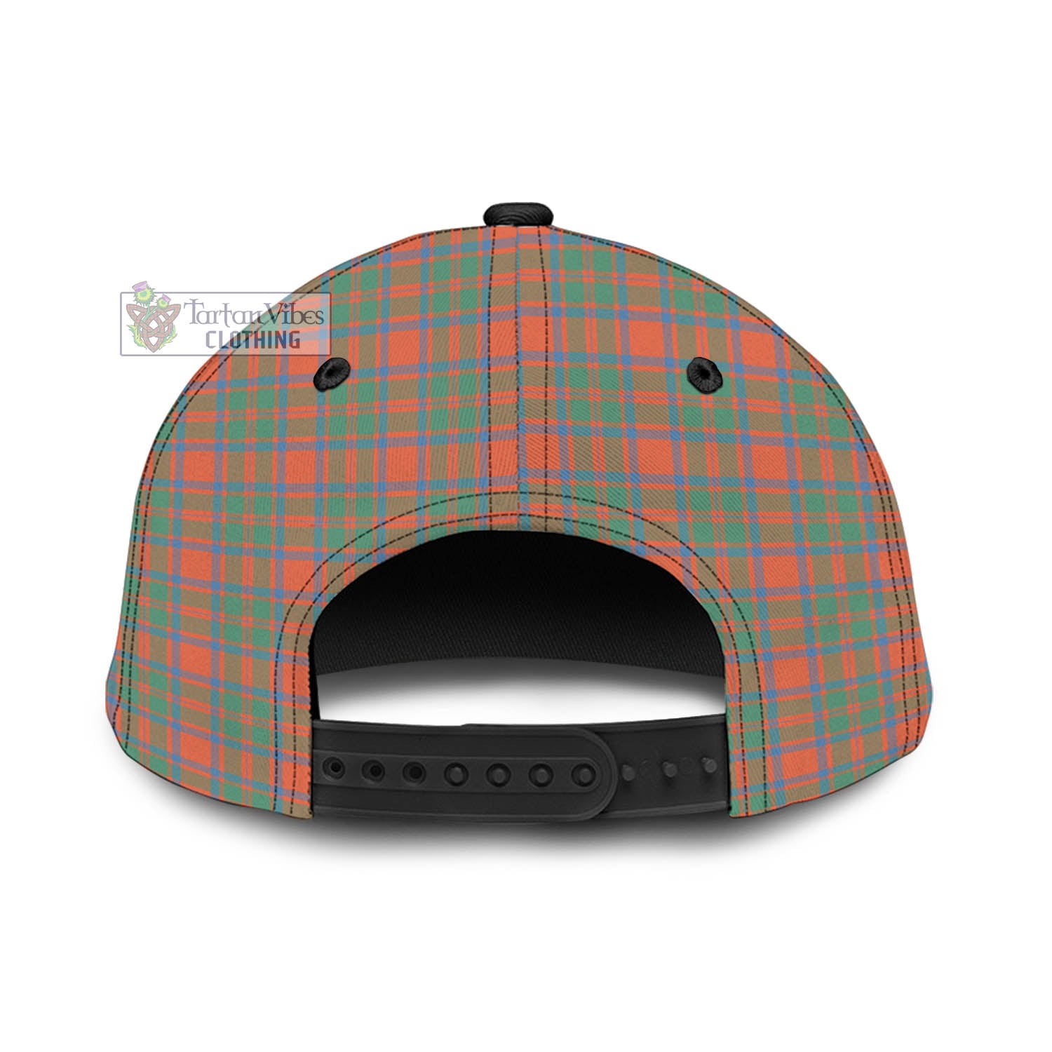 Tartan Vibes Clothing McKintosh Ancient Tartan Classic Cap with Family Crest In Me Style