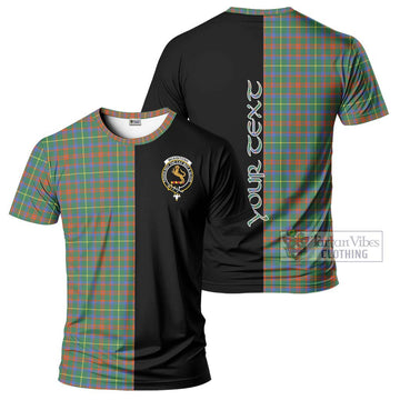 McKintosh Hunting Ancient Tartan T-Shirt with Family Crest and Half Of Me Style Kid's Shirt - Tartan Vibes Clothing