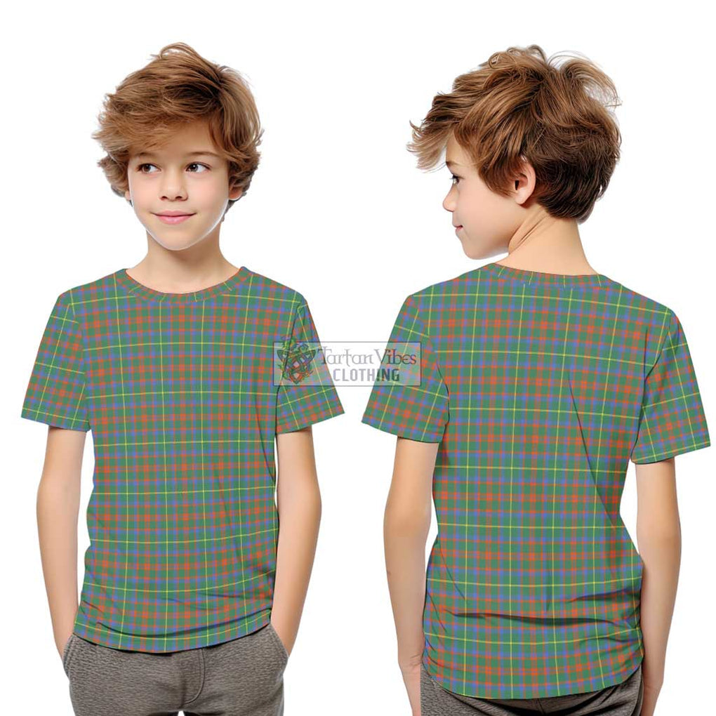 McKintosh Hunting Ancient Tartan Kid T-Shirt Youth XL Size14 - Tartan Vibes Clothing