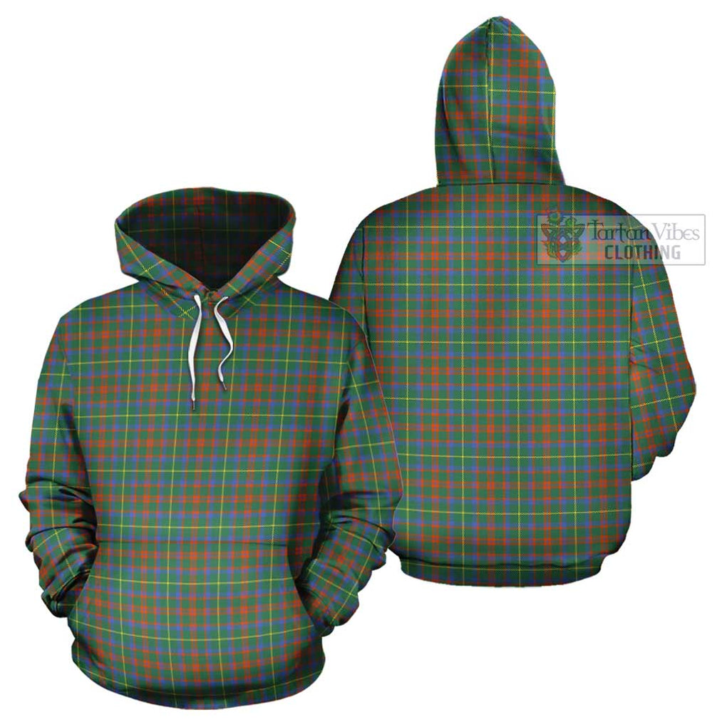 McKintosh Hunting Ancient Tartan Cotton Hoodie - Tartan Vibes Clothing