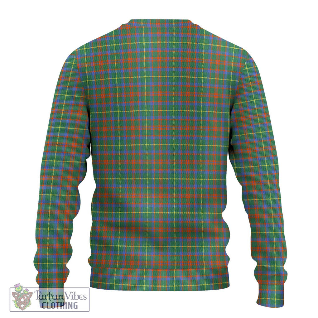 McKintosh Hunting Ancient Tartan Ugly Sweater with Family Crest DNA In Me Style - Tartan Vibes Clothing
