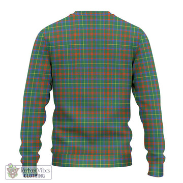 McKintosh Hunting Ancient Tartan Ugly Sweater with Family Crest DNA In Me Style - Tartan Vibes Clothing