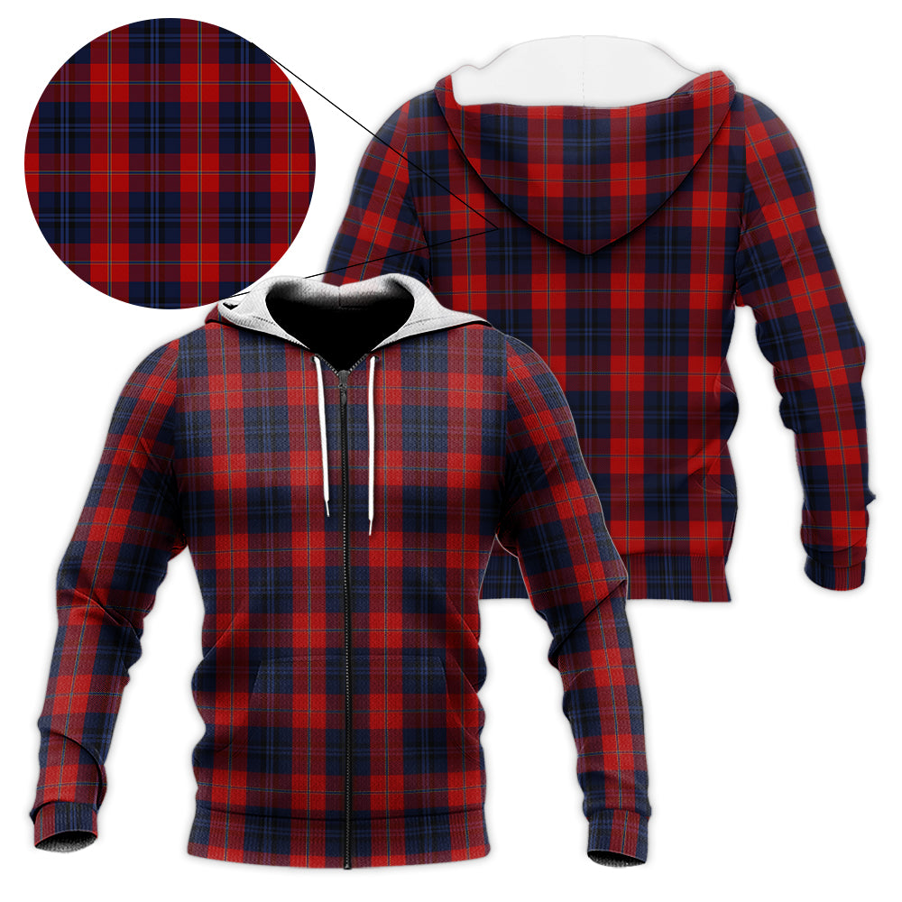 McKnight Tartan Knitted Hoodie Unisex - Tartan Vibes Clothing