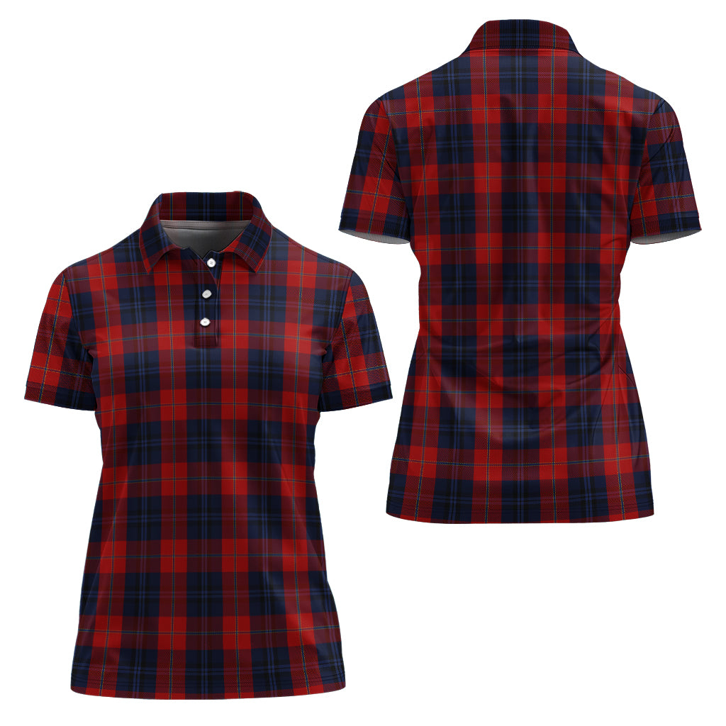 McKnight Tartan Polo Shirt For Women Women - Tartan Vibes Clothing